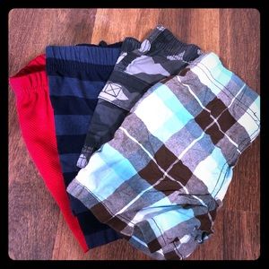Boys 12 months shorts- 4 pairs